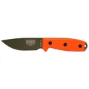 ESEE Knives ESEE-3 Fixed Blade Knife 3.88" Drop Point 1095 Olive Drab Blade Micarta Handle Orange - Esee Knives