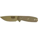 ESEE Knives ESEE-3 Fixed Blade Knife 3.88" Drop Point 1095 Desert Tan Blade Micarta Handle Desert Tan - Esee Knives