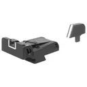 LPA SPR Sight Set for 1911 Government with Narrow Tenon Front Sight Steel White Outline - Lpa Sights