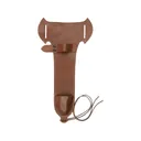 Hunter 1892 OWB Holster Ambidextrous Rossi Ranch Hand, Henry Mare's Leg Lever Action Pistols Leather Chestnut - Hunter