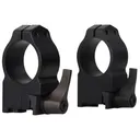 Warne QD Ruger 77 1" Scope Rings Matte Black High - Warne