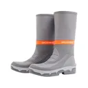Grundens Deck-Boss Deck Boots Rubber Gray Men's 8 D - Grundens