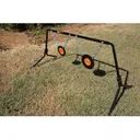 Viking Solutions Single Stand Dual Gong Target System 8" and 10" Gongs 3/8" AR500 Steel - Viking Solutions