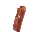 El Paso Saddlery 1920 Tom Threepersons OWB Holster Right Hand 1911 Government Leather Russet Brown - El Paso Saddlery