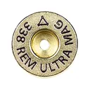 ADG 338 Remington Ultra Magnum Bright Finish Brass Box of 50 - Adg