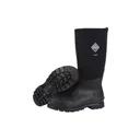 Muck Boots Men's Chore Hi 15" Waterproof 5mm Insulated Work Boots Rubber Black 12 D - Muck Boots