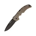 Cold Steel Recon 1 Pocket Knife 4" Spear Point CPM S35VN Black DLC Blade G-10 Handle Dark Earth - Cold Steel