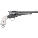 Uberti 1875 Outlaws & Lawmen "Frank" 45 Colt (Long Colt) Revolver 7.5" Nickel Barrel 6 Round Ivory Grip - Uberti