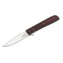 Boker Knives Urban Trapper Petite Pocket Knife 2.76" Drop Point VG-10 Satin Blade Cocobolo Handle Wood - Boker