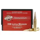 Black Hills 338 Lapua Magnum Ammo 300 Grain Open Tip Match Case of 200 (10 Boxes of 20) - Black Hills