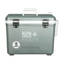 Engel 19 Quart Live Bait Pro Cooler Silver with AP3 Rechargeable Aerator - Engel