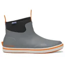 LaCrosse Men's Alpha 6" Waterproof Deck Boots Rubber Gray/Orange 8 D - Lacrosse