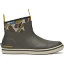 LaCrosse Men's Alpha 6" Waterproof Deck Boots Rubber Black Olive/Camo 12 D - Lacrosse