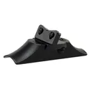 NECG Masterpiece Adjustable Rear Sight Large for .730" to .830" Diameter Barrel Steel Blue - Necg