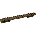 Talley 1-Piece 20 MOA Elevated Picatinny Scope Base with Anti-Cant Indicator Browning X-Bolt Long Action Smoked Bronze - Talley Manufacturing