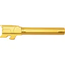 Faxon Match Series Barrel for Glock 48 9mm Luger Straight Fluted Stainless Steel Titanium Nitride PVD - Faxon Firearms