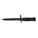 Ontario M7-B Bayonet 6.7" Spear Point Carbon Steel Blade Polymer Handle Black - Ontario