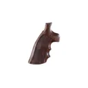 Hogue Fancy Hardwood Grips with Finger Grooves for S&W K, L-Frame Square Butt Checkered Cocobolo - Hogue