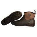 Muck Boots Men's Muckster II 4" Waterproof 4mm Insulated Camp Shoes Rubber Bark 12 D - Muck Boots
