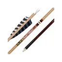 Gold Tip Traditional Classic XT 340 Carbon Arrow 4" Feathers 6PK - Gold Tip