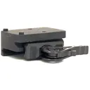 American Defense Lightweight QD Trijicon RMR Mount Full Titanium Lever Picatinny Matte Black - American Defense Manufacturing