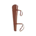 Triple K Lever-Action Rifle Scabbard 20" Barrel Leather Walnut Oil - Triple K