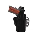 Gould & Goodrich B807 OWB Holster Right Hand 1911 Government, Browning Hi-Power Leather Black - Gould & Goodrich