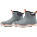Grundens Deck-Boss Ankle Boots Rubber Monument Gray Men's 8 D - Grundens