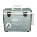 Engel 13 Quart Live Bait Pro Cooler Silver with AP3 Rechargeable Aerator - Engel