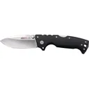 Cold Steel AD-10 LITE Pocket Knife 3.5" Drop Point AUS-10 Satin Blade Glass Reinforced Nylon (GRN) Handle Black - Cold Steel