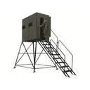 Texas Hunter Xtreme 4' x 8' Box Blind with 8' Tower - Texas Hunter
