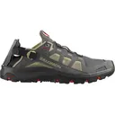 Salomon Techamphibian 5 Water Shoes Synthetic Pewter/Moth/Fiery Red Men's 9.5 D - Salomon