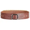 Hunter Adjustable Cartridge Belt 44,45 Caliber Leather Antique Brown - Hunter