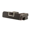 LPA TPU Adjustable Rear Sight with .120" Wide Notch for Colt 1911 Series 70, 80 Cut Steel Matte White Outline - L.P.A. Sights