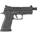 Sig Sauer P320 XCarry Legion 9mm Luger Pistol 4.6" Threaded Barrel 17+1 Round Legion Gray Slide Gray Grip Stainless Frame - Sig Sauer