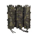 High Speed Gear Triple MOLLE Extended Pistol Shingle Magazine Pouch Nylon Multicam Black - High Speed Gear
