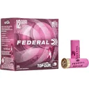 Federal Top Gun Pink Hull 12 Gauge Ammo 2-3/4" #8 Lead Shot 1-1/8 oz Case of 250 (10 Boxes of 25) - Federal Premium