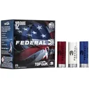 Federal Top Gun Wounded Warrior 12 Gauge Ammo 2-3/4" #8 Lead Shot 1-1/8 oz Case of 250 (10 Boxes of 25) - Federal Ammo