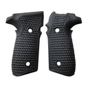 Hogue Extreme Series Grips for Sig P229 Contour Classic Piranha G10 Black - Hogue