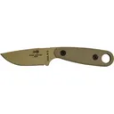 ESEE Knives Izula-II Fixed Blade Knife 2.63" Drop Point 1095 Powder Coat Blade Micarta Handle Desert Tan with Complete Kit - Esee Knives