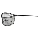 Ranger Landing Nets Tournament Series Landing Net 48" Handle 25" x 25" Hoop Rubber Coated Nylon Black - Ranger