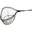 Ranger Landing Nets Tournament Series Landing Net 29-45" Telescoping Handle 20" x 20" Hoop Rubber Coated Nylon Black - Ranger