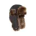 Stormy Kromer Mens Northwoods Trapper Hat Medium Charcoal - Stormy Kromer