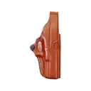 Hunter 4900 Pro-Hide Thumb Break OWB Holster Right Hand S&W 4046 Leather Chestnut - Hunter