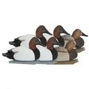GHG Foam Filled Pro-Grade Canvasback Duck Decoy 6PK - Ghg