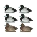 GHG Foam Filled Pro-Grade Blue Bill/Lesser Scaup Combo Duck Decoy 6PK - Ghg