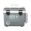 Engel 7.5 Quart Live Bait Pro Cooler Silver with AP3 Rechargeable Aerator - Engel