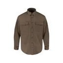 Banded Men's Essential Flex Camp Long Sleeve Shirt Marsh Brown Medium - Banded