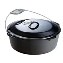 Lodge Cast Iron 9 Quart Dutch Oven - Lodge