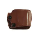 Galco Yaqui Slide OWB Holster Right Hand Glock 17, 19, 19X, 22, 23, 31, 32, 38, 45, 47, Beretta 92, M9A1, Smith & Wesson Shield X Leather Tan - Galco